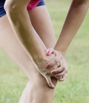 Dolor de rodilla en la osteocondrosis