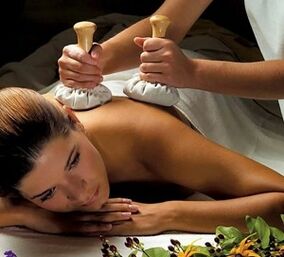 masaje para la osteocondrosis